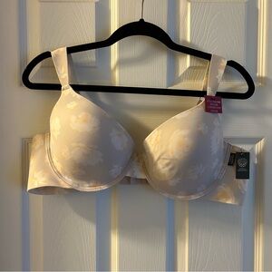 Vince Camuto Full Figure Tshirt Bra, pastel floral